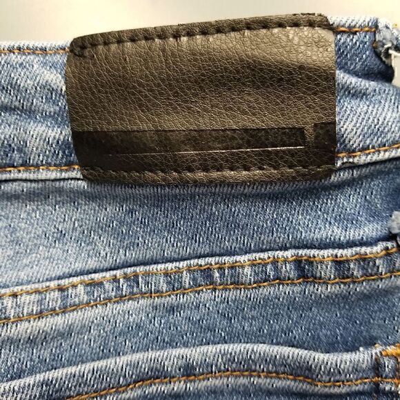 !it AMANDA High Rise Slim Ankle Blue Mom Jeans - Picture 8 of 10